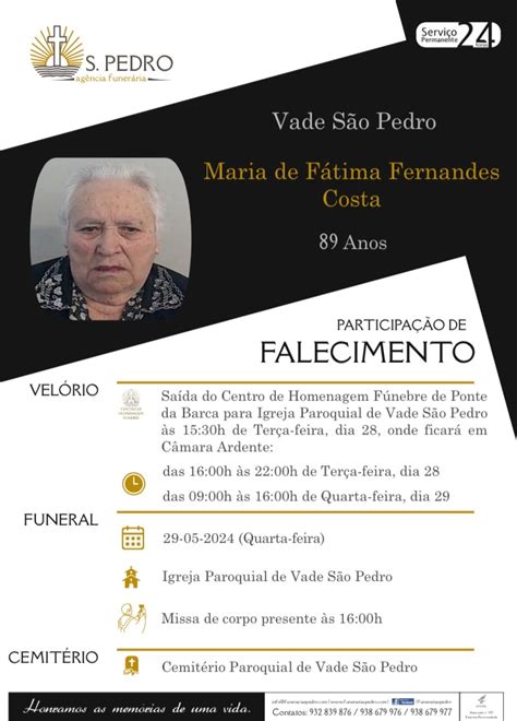 funerária são pedro|Necrologia .